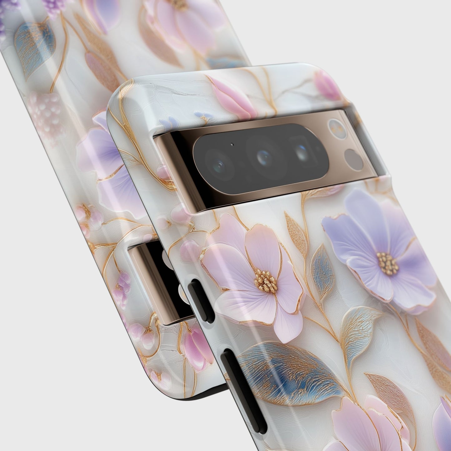 Lavender Floral Design Phone Case for Google Pixel