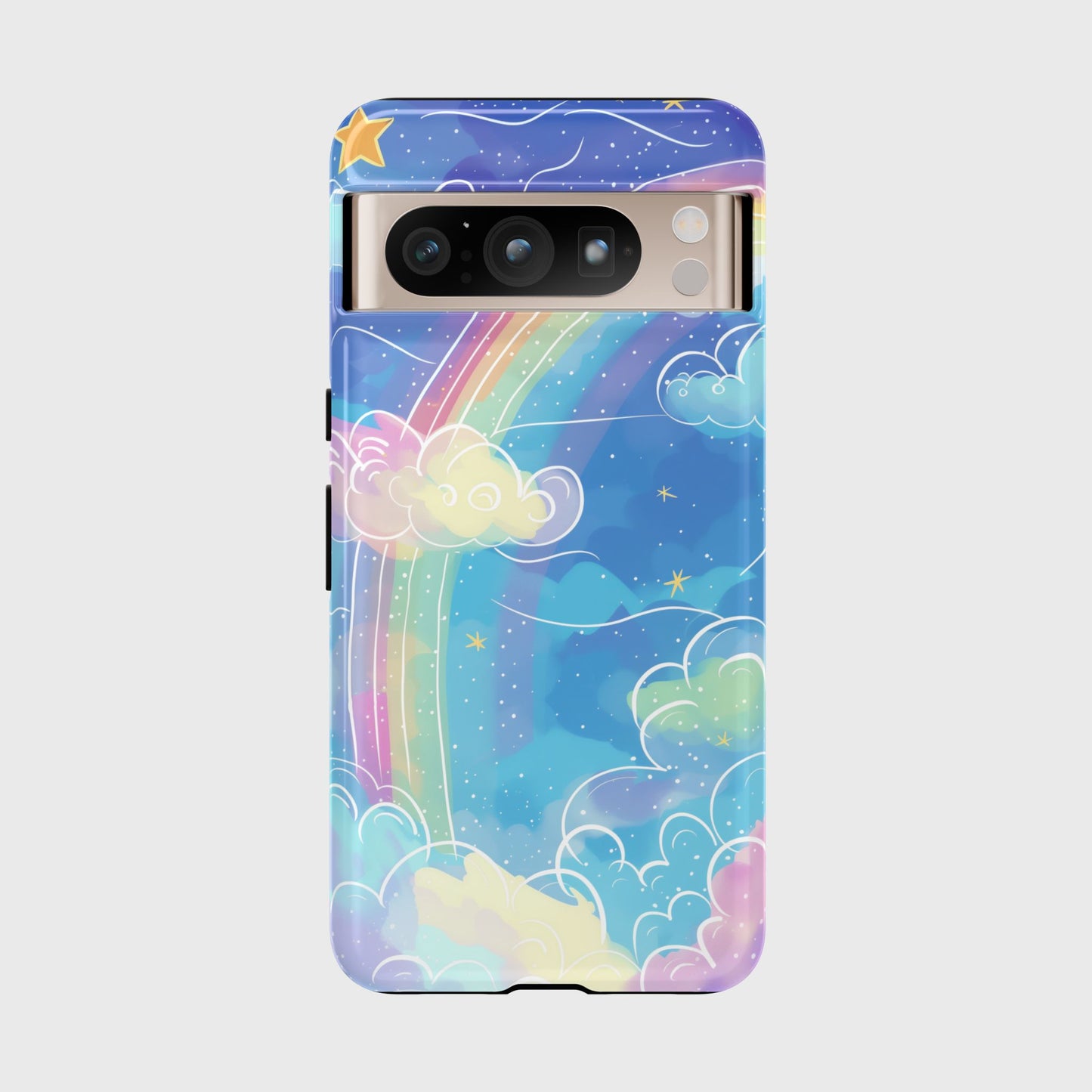 Pastel Rainbow Design Google Pixel Phone Case