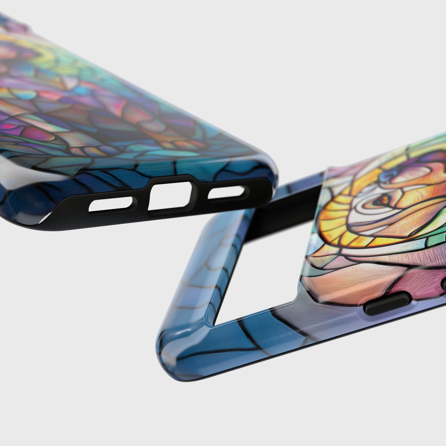 Colourful Labrador Stained Glass Design Phone Case for Google Pixel
