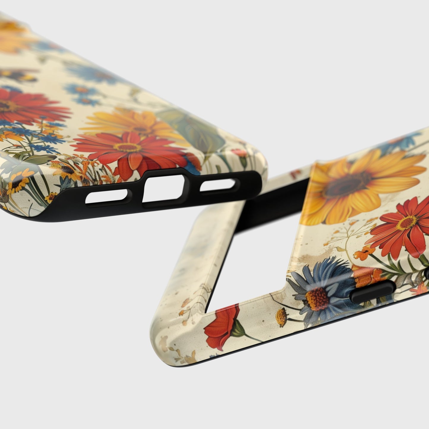 Retro Bumblebee Garden Design Google Pixel Phone Case