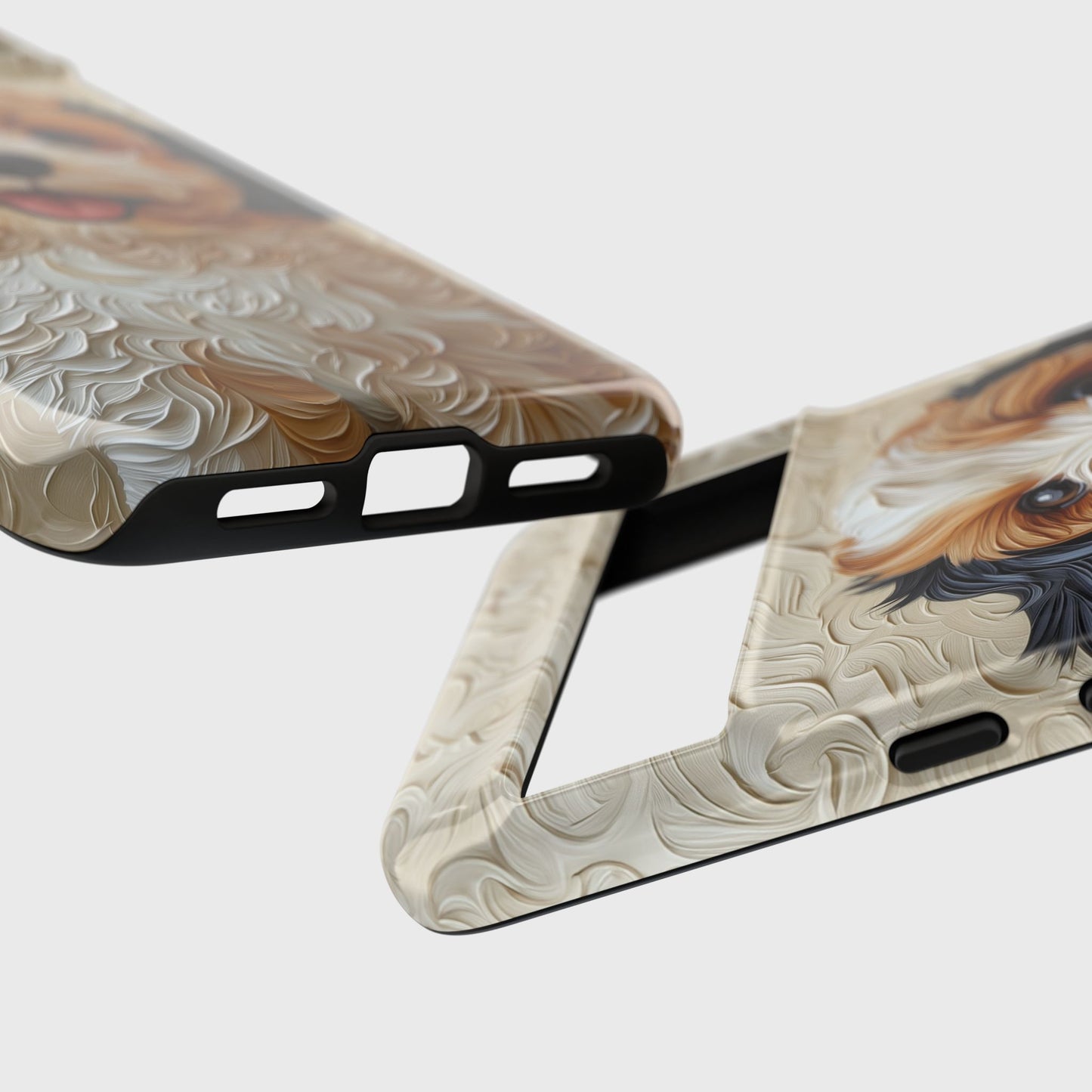 Cute Cavoodle Portrait Art Design Google Pixel Phone Case