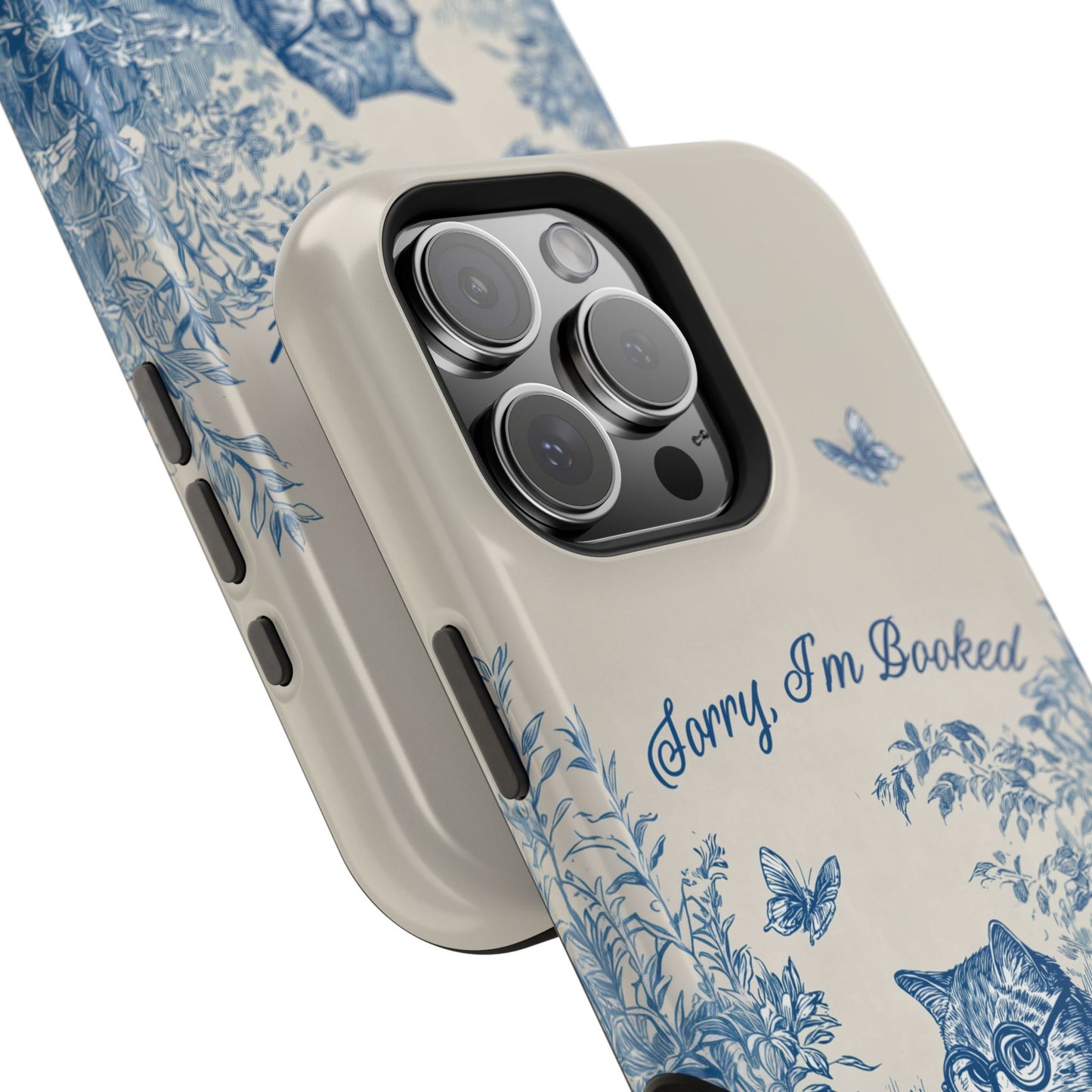 Sorry I'm Booked Design iPhone Case