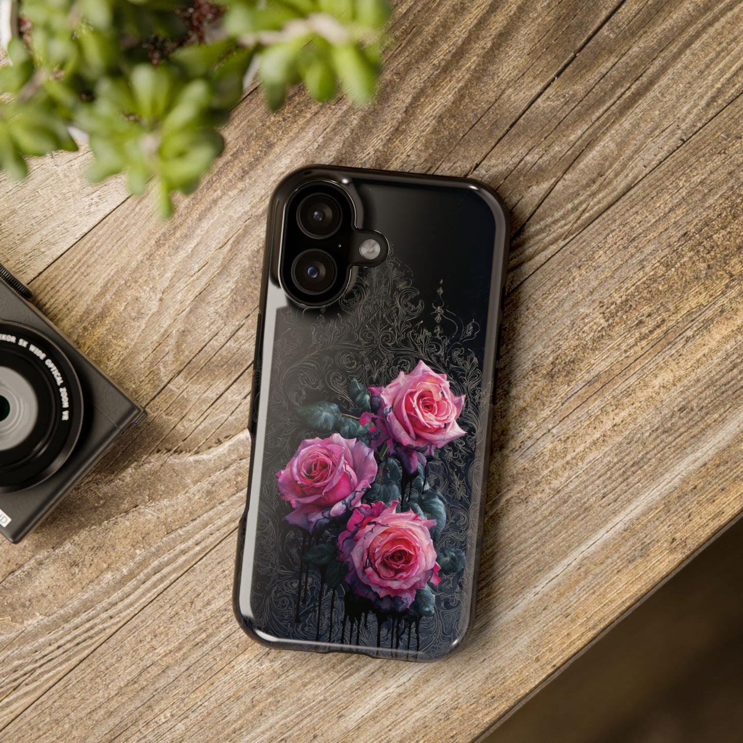 Victorian Noir Design iPhone Case