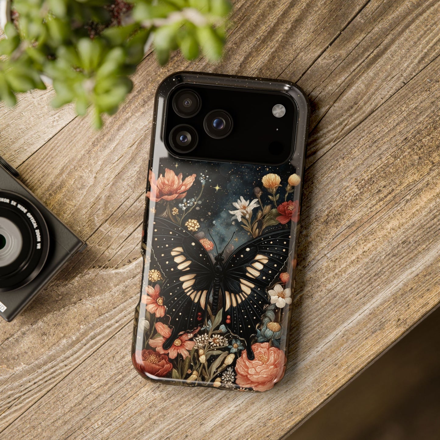 Midnight Ember Design iPhone Case