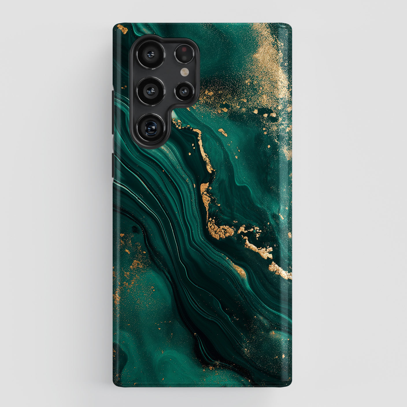 Luxury Green Marble Design Case for Galaxy S series Phones