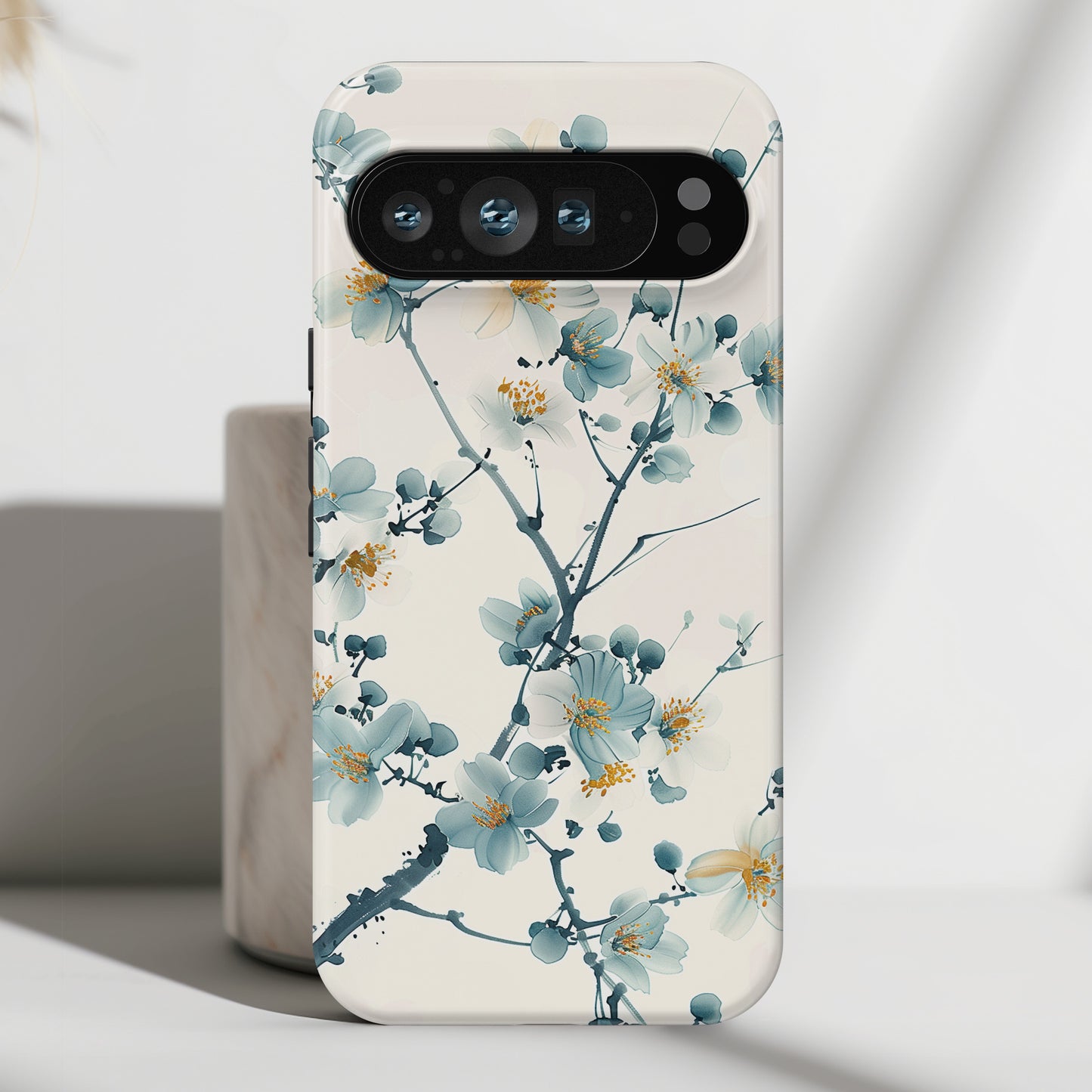 Jasmine Chinese Watercolour Design Phone Case for Google Pixel