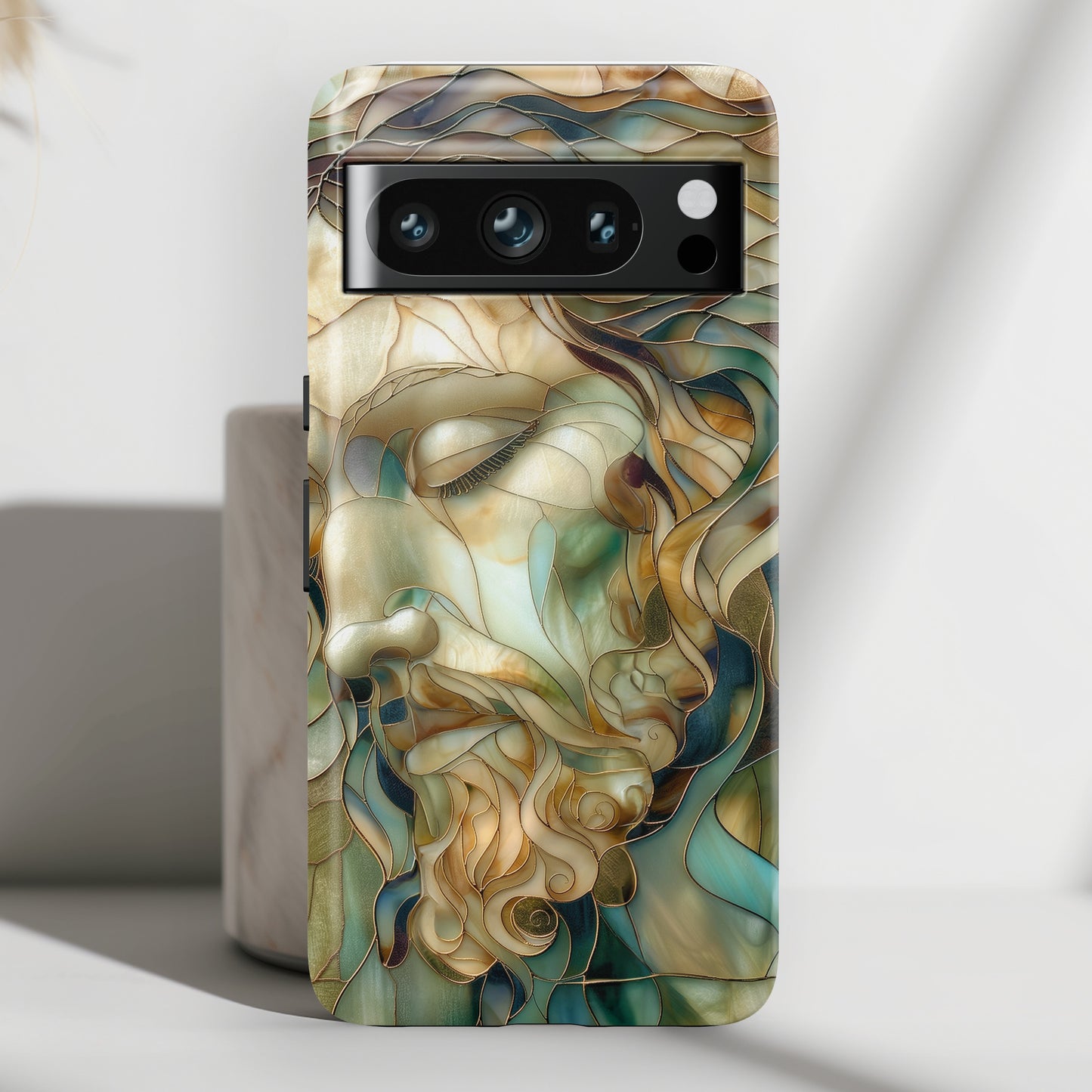 Jesus Stained Glass Design 1 Google Pixel Phone Case
