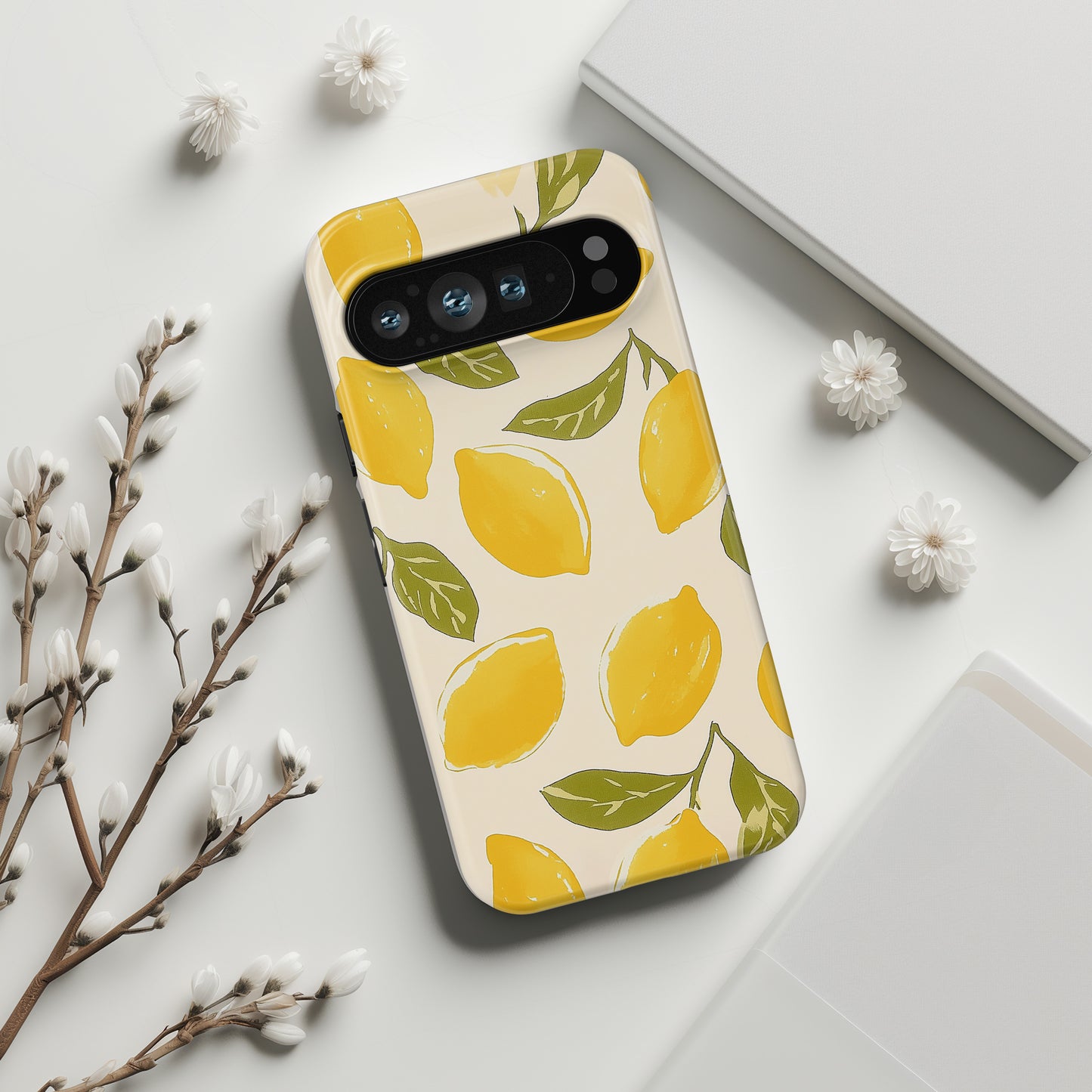 Lemon Pattern Design Phone Case for Google Pixel