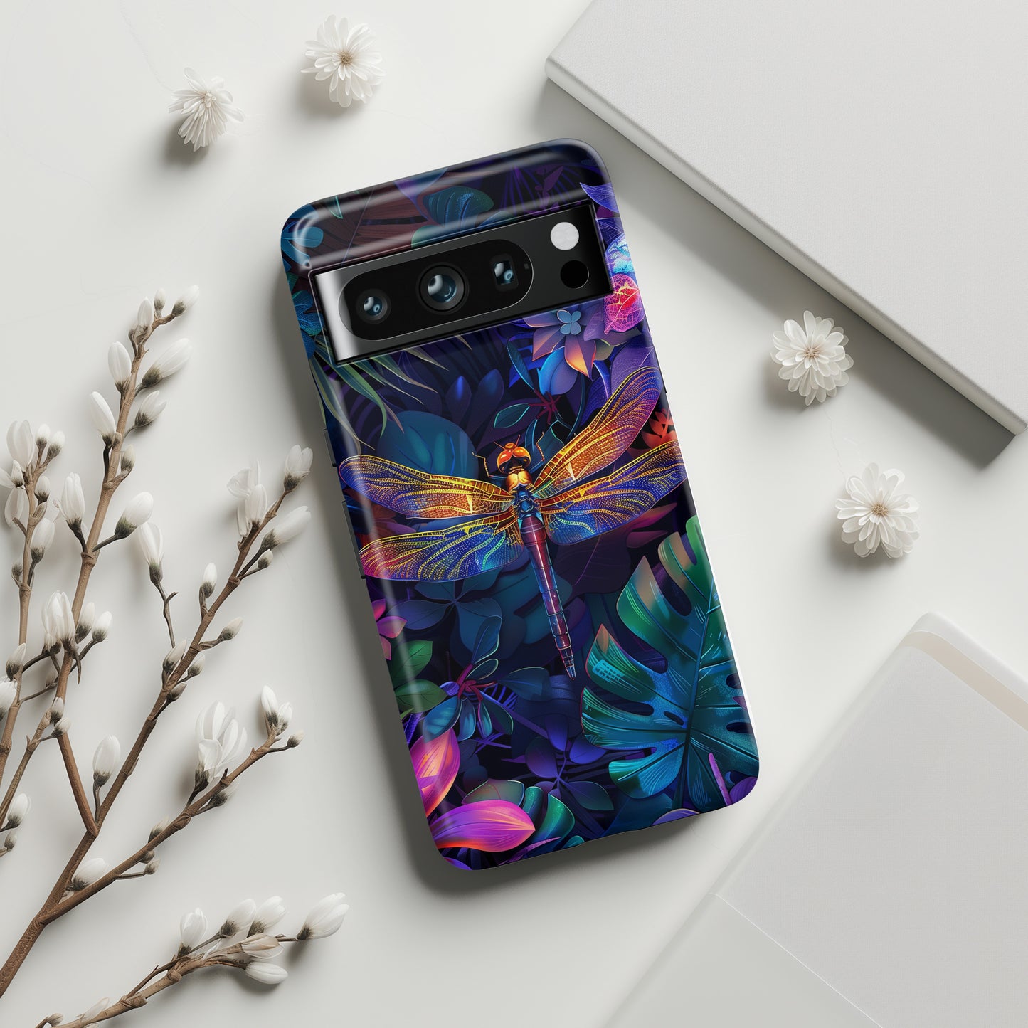 Magical Dragonfly Design Google Pixel Phone Case