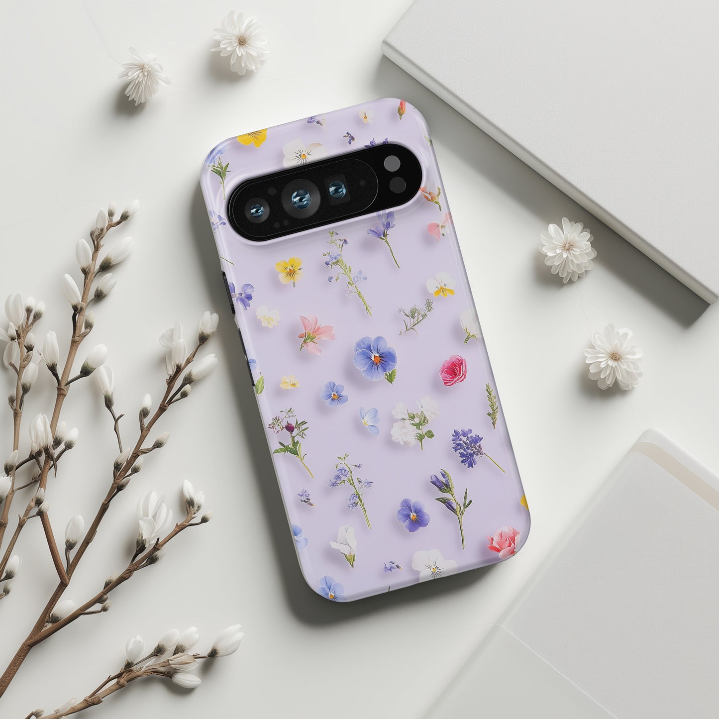 Spring Wildflowers Design Phone Case for Google Pixel