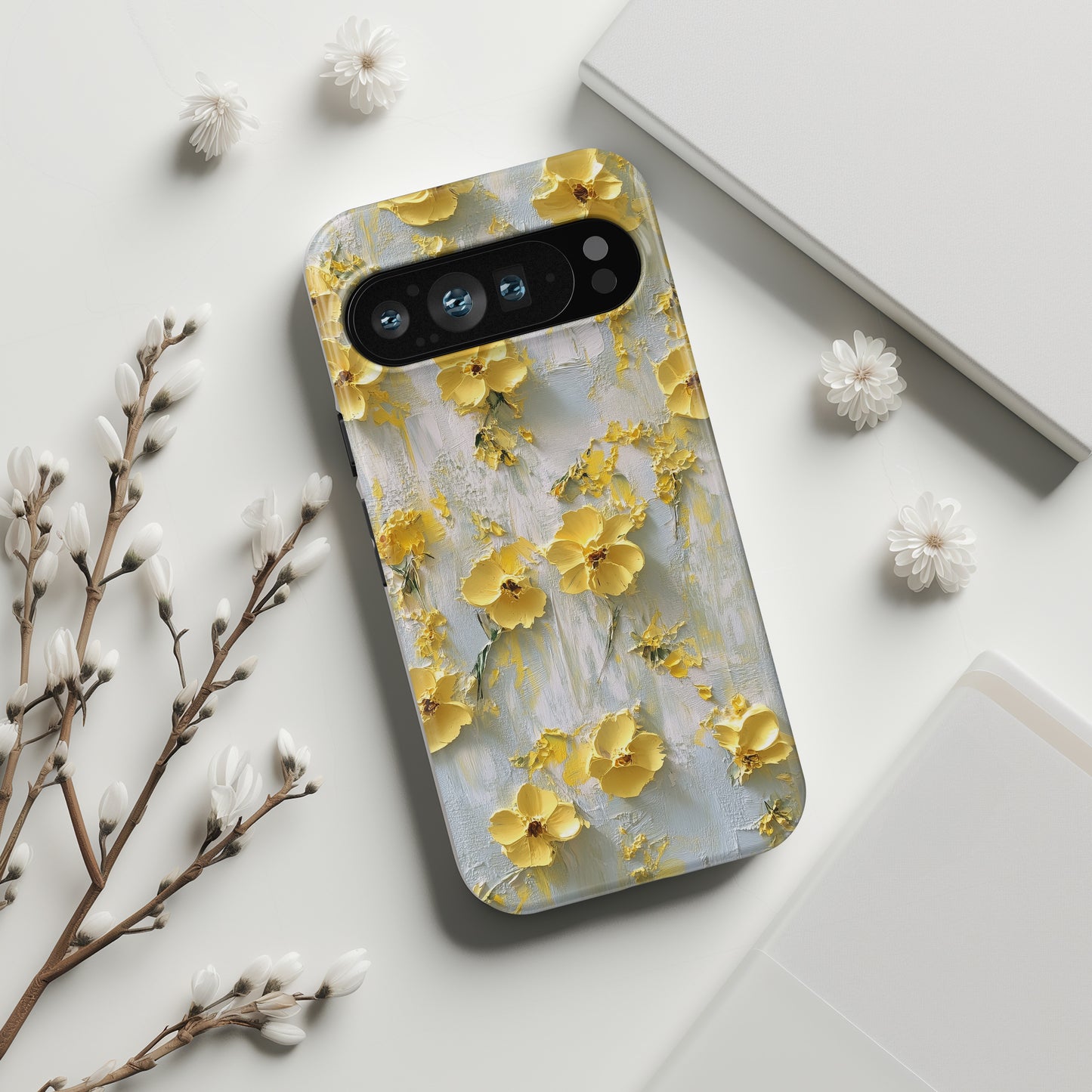 Sunny Morning Oil Painting Design Phone Case for Google Pixel