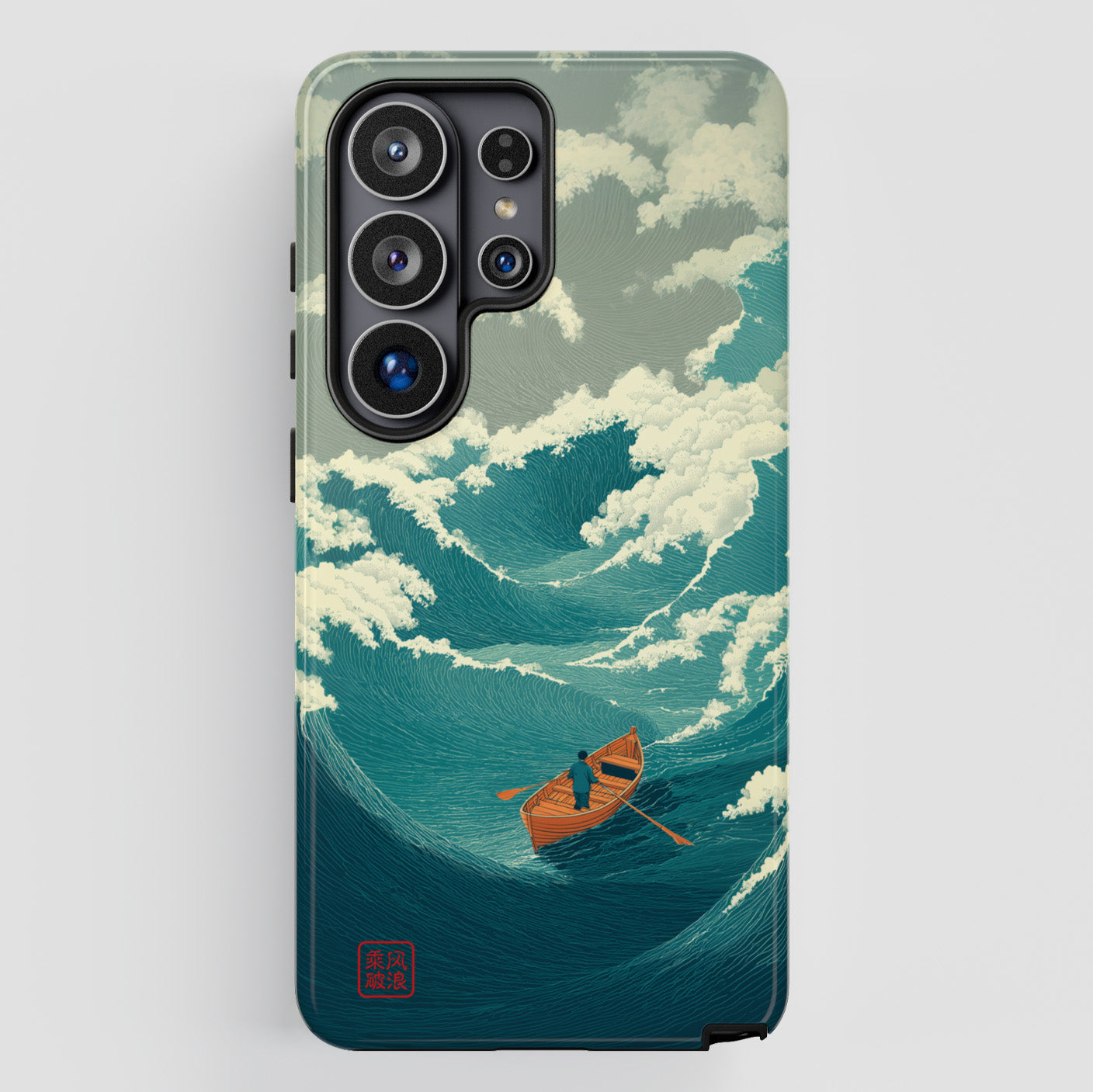 The Great Swell – Ukiyo-e Wave Design Phone Case for Galaxy S series Phones