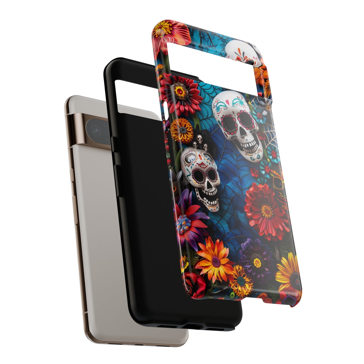 Calaveritas Mexican Sugar Skull Design 2 Google Pixel Phone Case