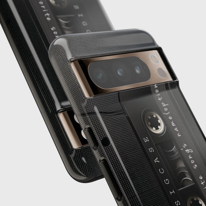 Classic Cassette Design Phone Case for Google Pixel