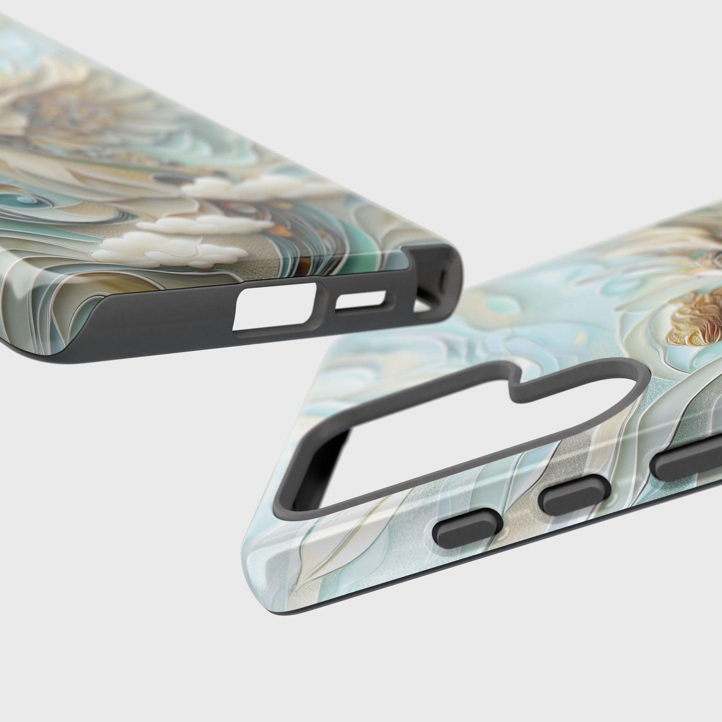 Holy Angel Quilling Art Design Phone Case for Galaxy S series Phones