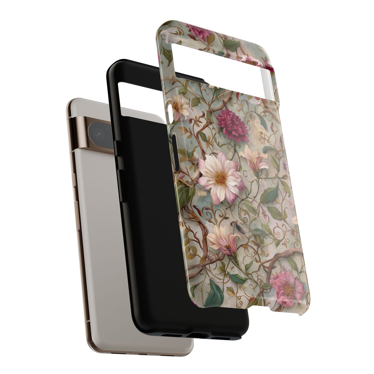 Victorian Vine Design Phone Case for Google Pixel