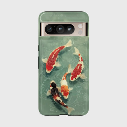 Zen Koi Design Phone Case for Google Pixel