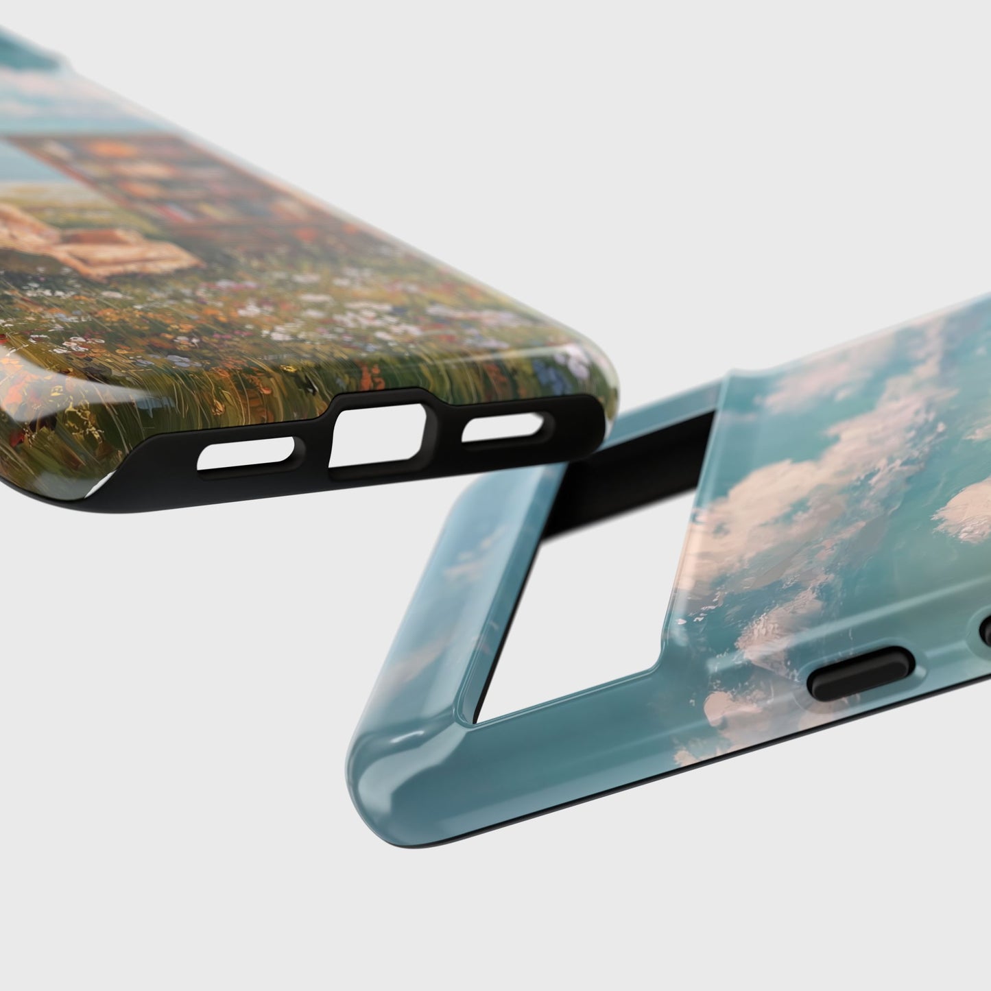 The Dreamer's Study – Surreal Meadow Design Phone Case for Google Pixel