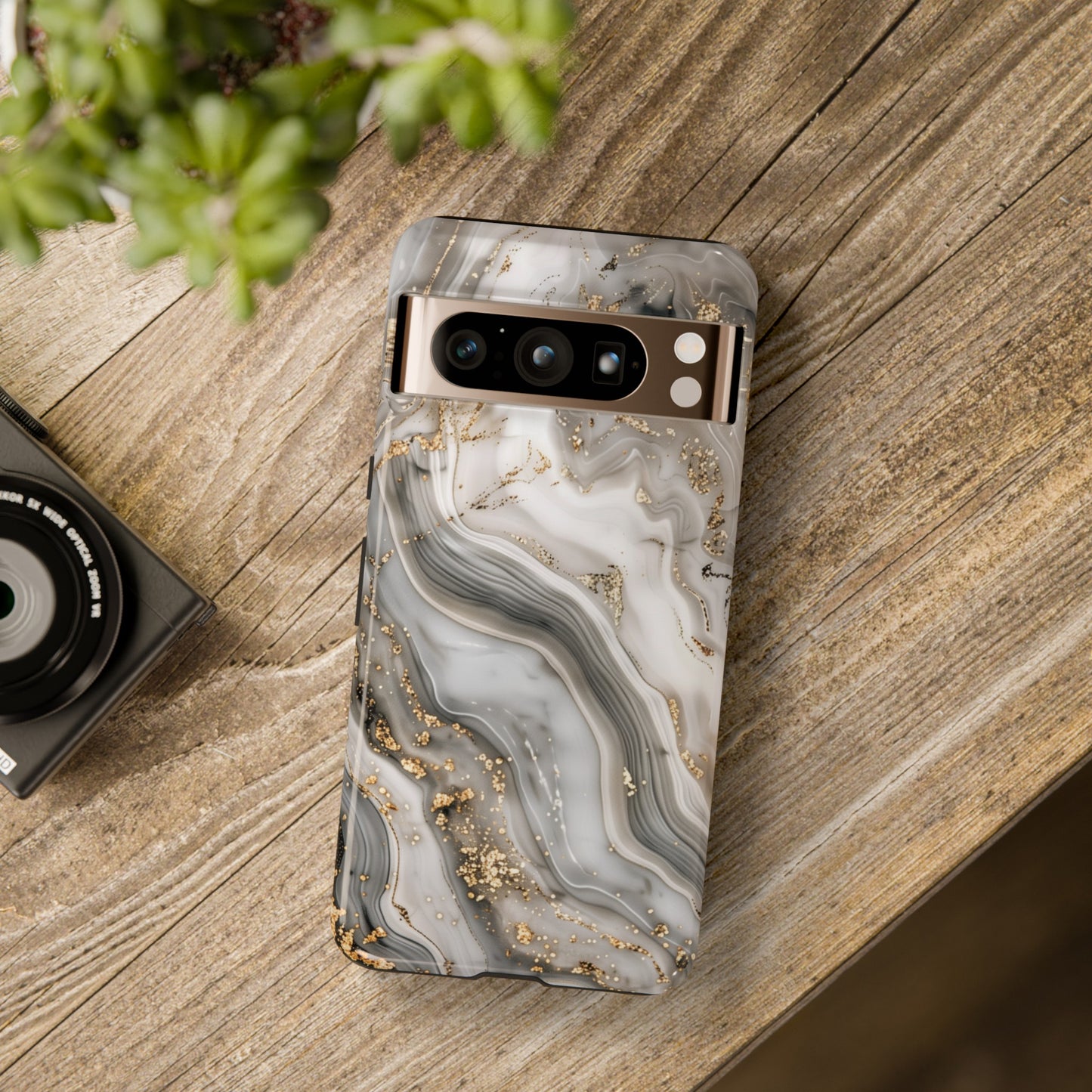 Luxury Grey Marble Design Google Pixel Phone Case