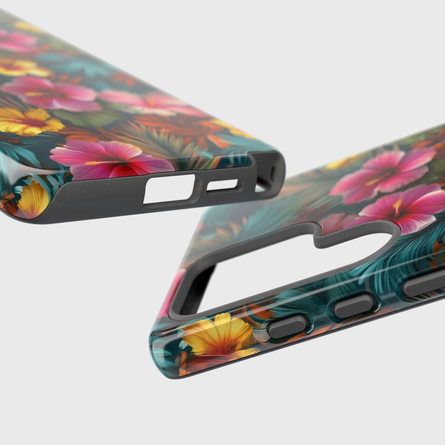 The Moody Oasis – Dark Tropical Design Phone Case for Galaxy S series Phones