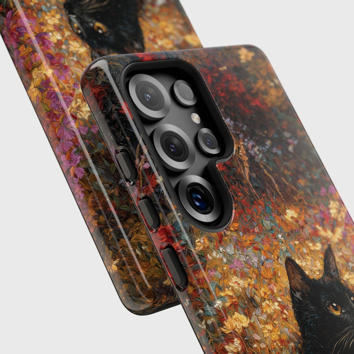 The Golden Gaze Design Phone Case for Galaxy S series Phones
