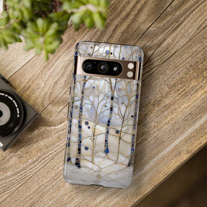 Magical Forest Stained Glass Design Google Pixel Phone Case