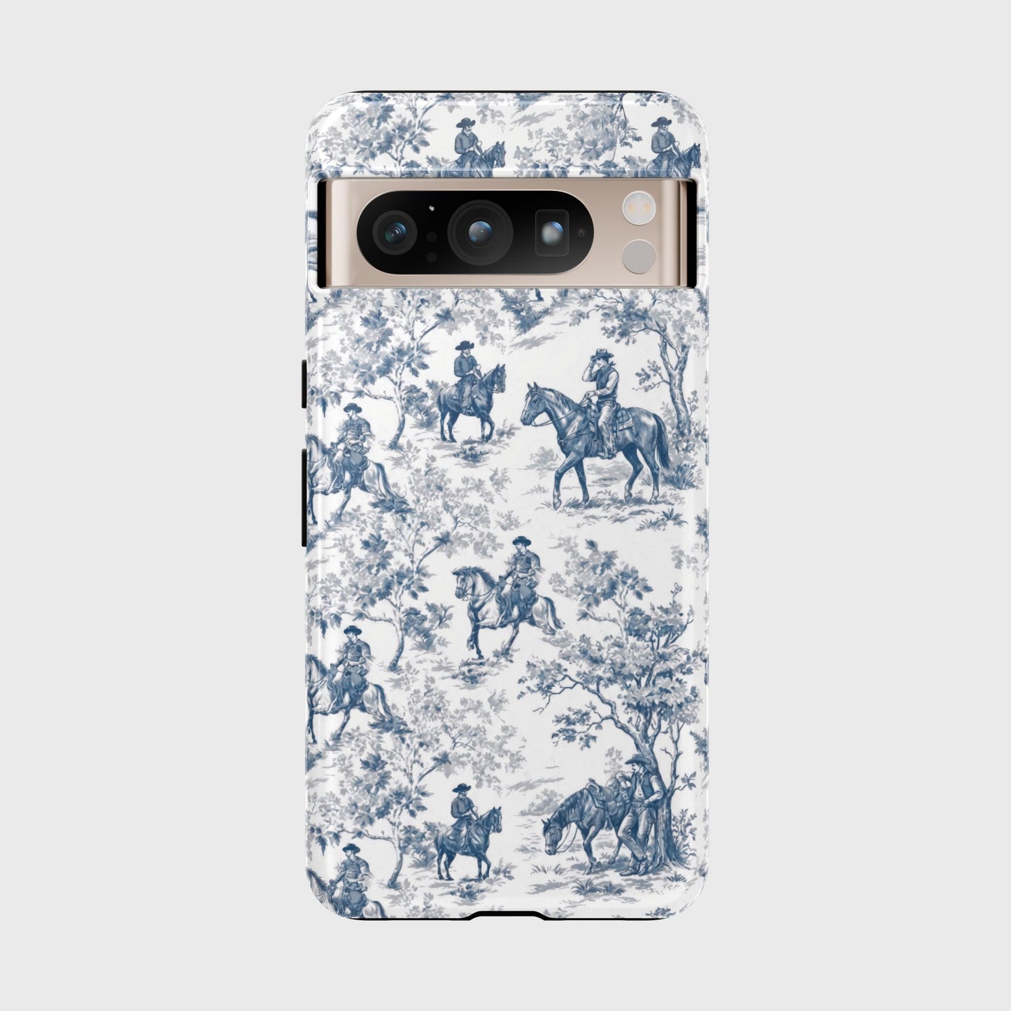 Toile de Cowboy Design Phone Case for Google Pixel