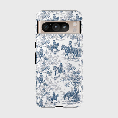 Toile de Cowboy Design Phone Case for Google Pixel