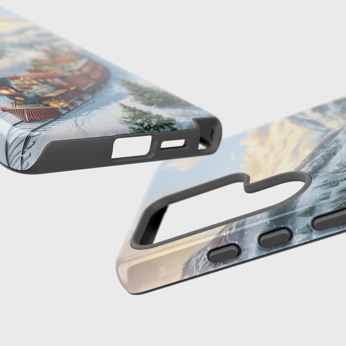 Christmas Express Design Phone Case for Galaxy S series Phones