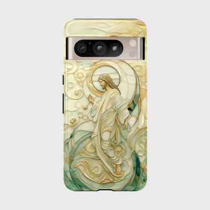 Jesus Stained Glass Design 2 Google Pixel Phone Case