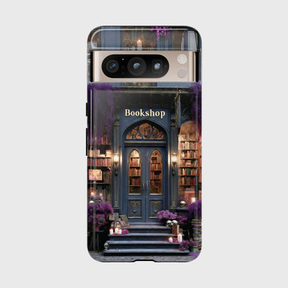 The Midnight Bookshop Design Phone Case for Google Pixel