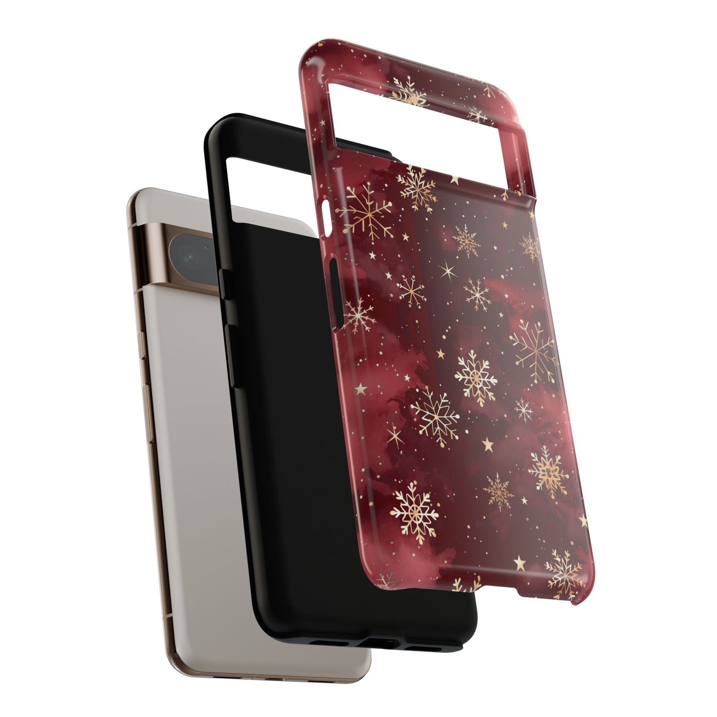 Christmas Snow Design Google Pixel Phone Case