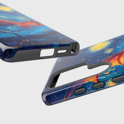 The Midnight Drake – Fantasy Art Phone Case for Galaxy S series Phones