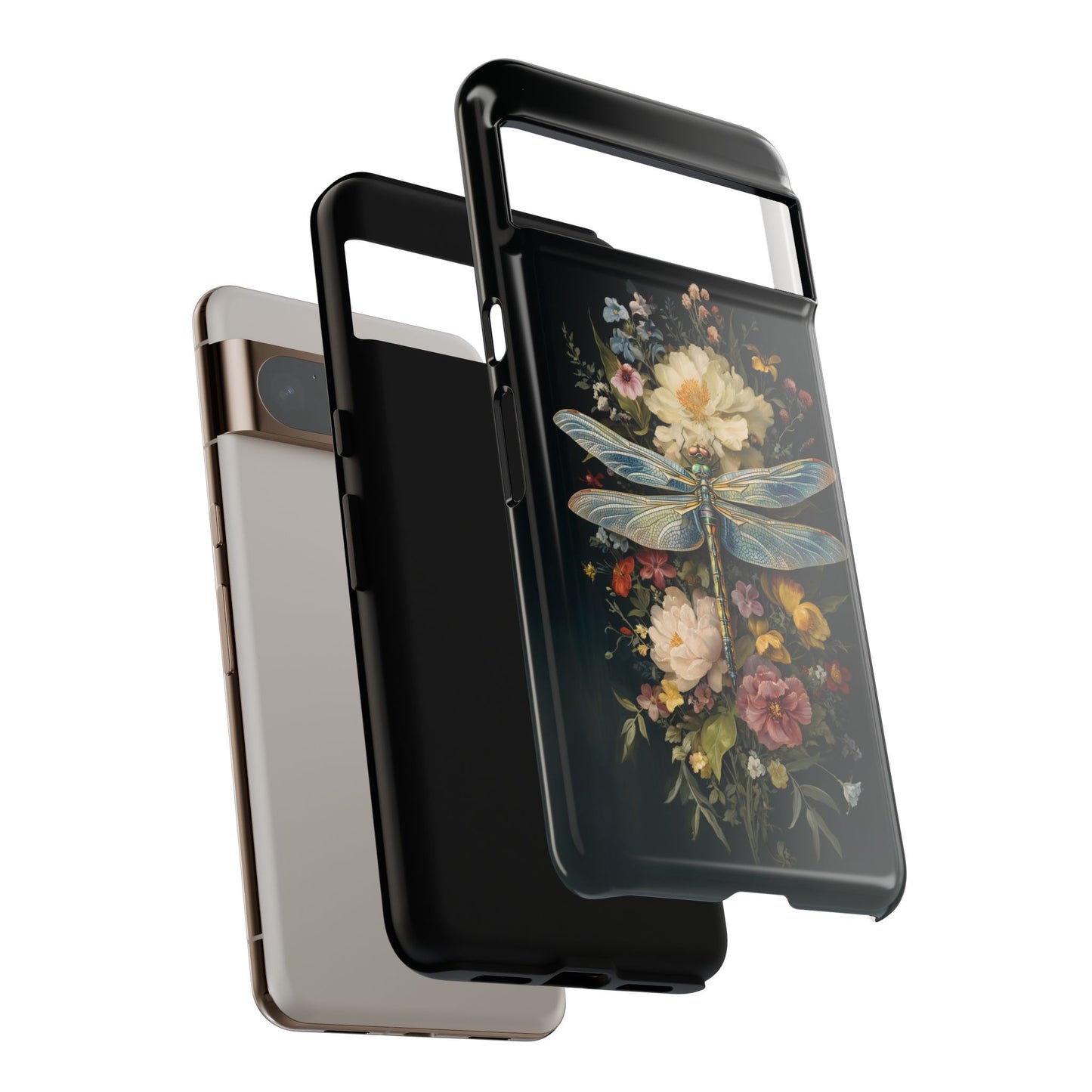 Dusk Dragonfly Design Phone Case for Google Pixel