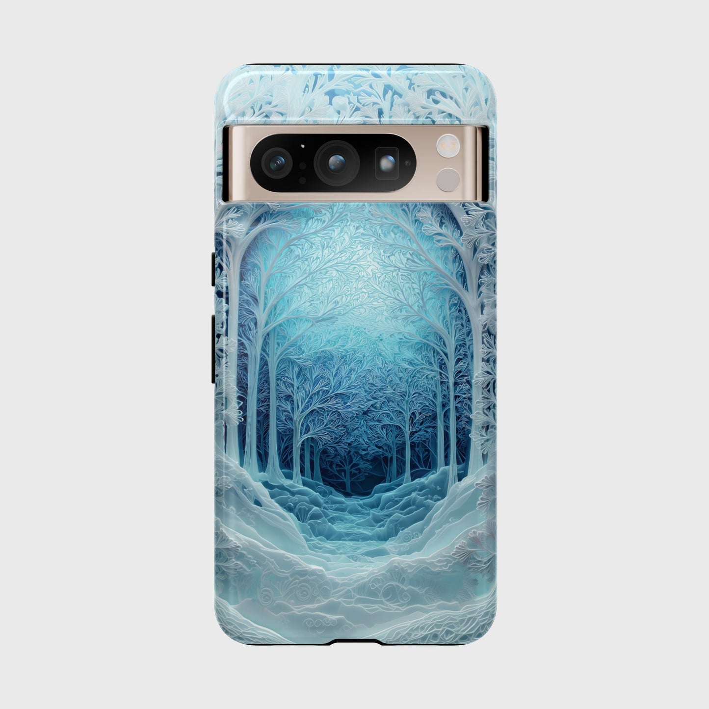 Enchanted Winter Forest Design Phone Case for Google Pixel