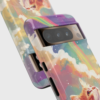 Rainbow Cat Design Google Pixel Phone Case