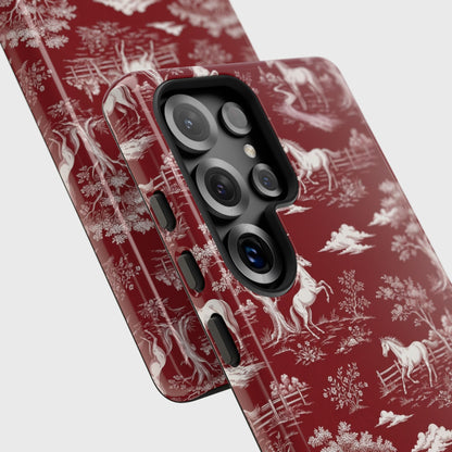 Toile de Cheval Design Phone Case for Galaxy S series Phones