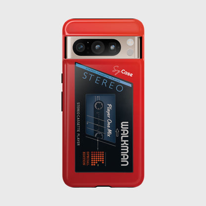 Classic Cassette Player Design Phone Case for Google Pixel