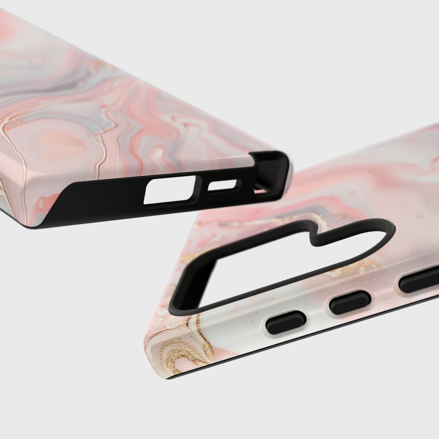 Pink Marble Design Samsung Phone Case