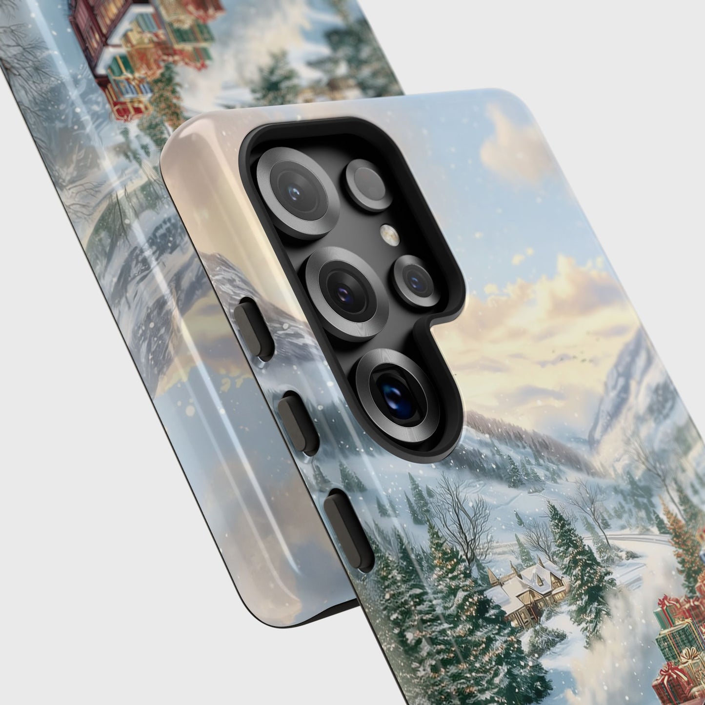 Christmas Express Design Phone Case for Galaxy S series Phones