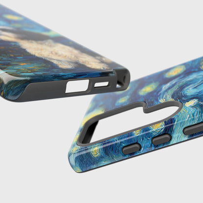 Barky Night (Shih Tzu) Design Phone Case for Galaxy S series Phones