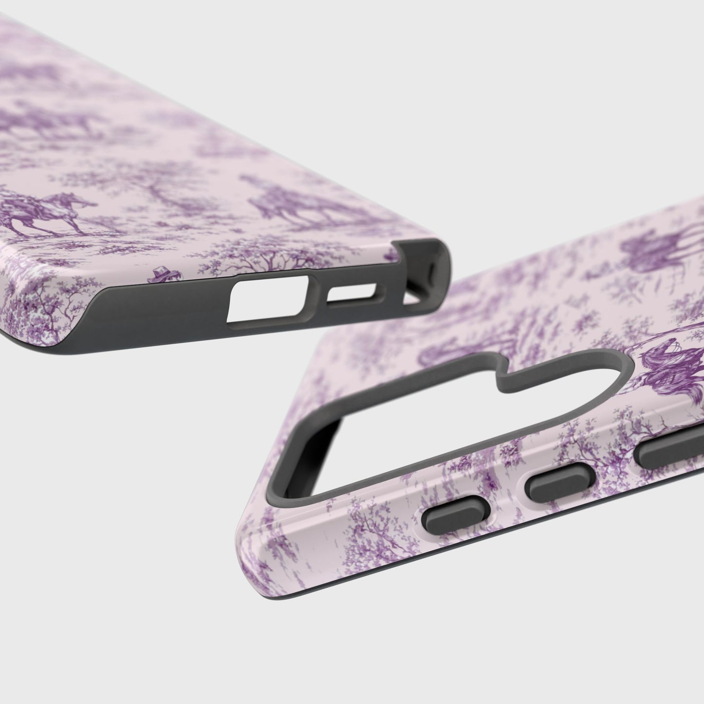 Toile de Cowgirl Design Phone Case for Galaxy S series Phones