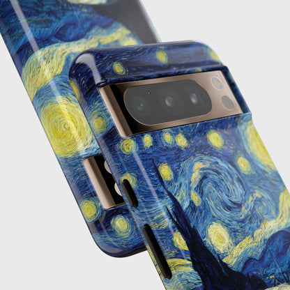 Barky Night (Basset Hound) Design Phone Case for Google Pixel