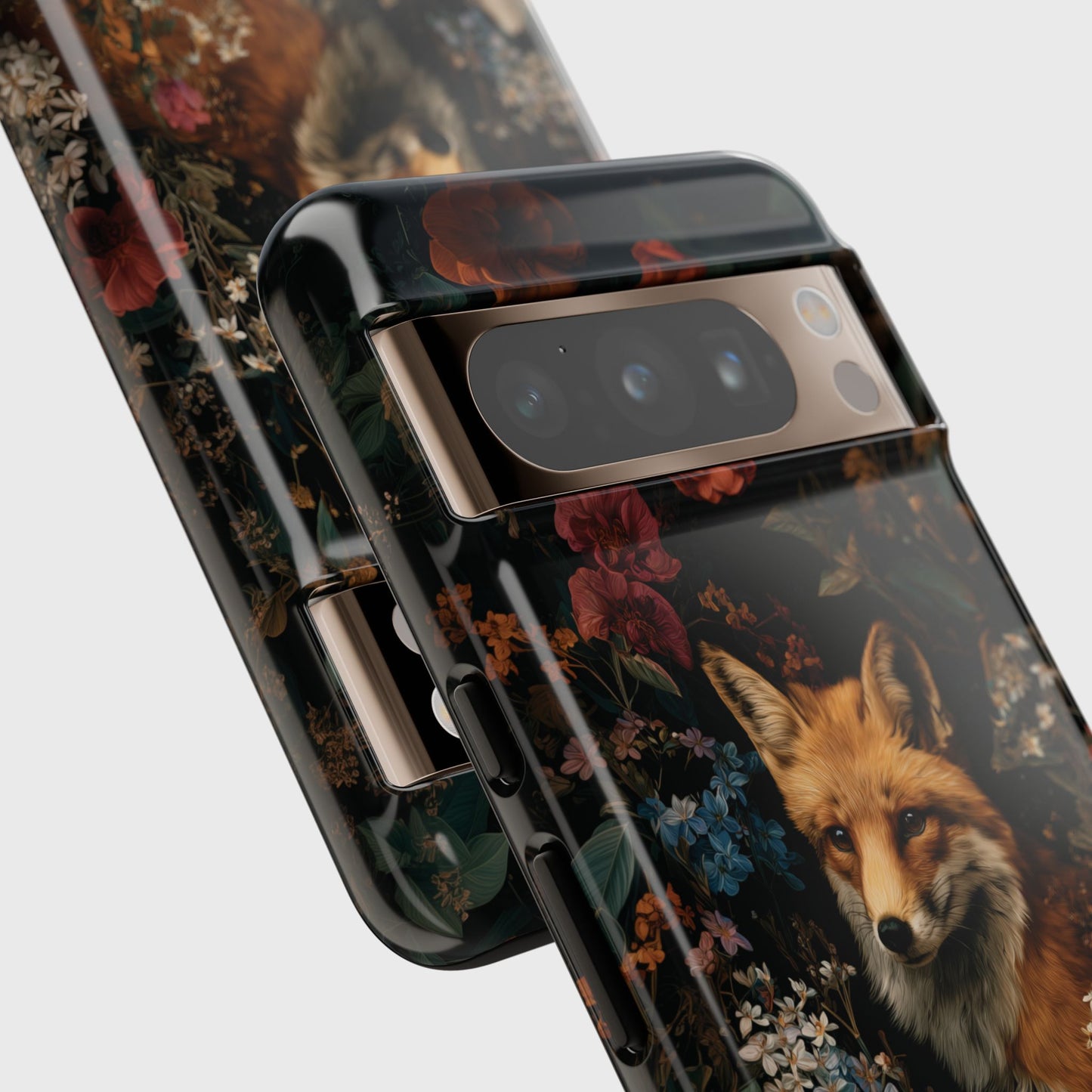Midnight Garden Fox Design Phone Case for Google Pixel