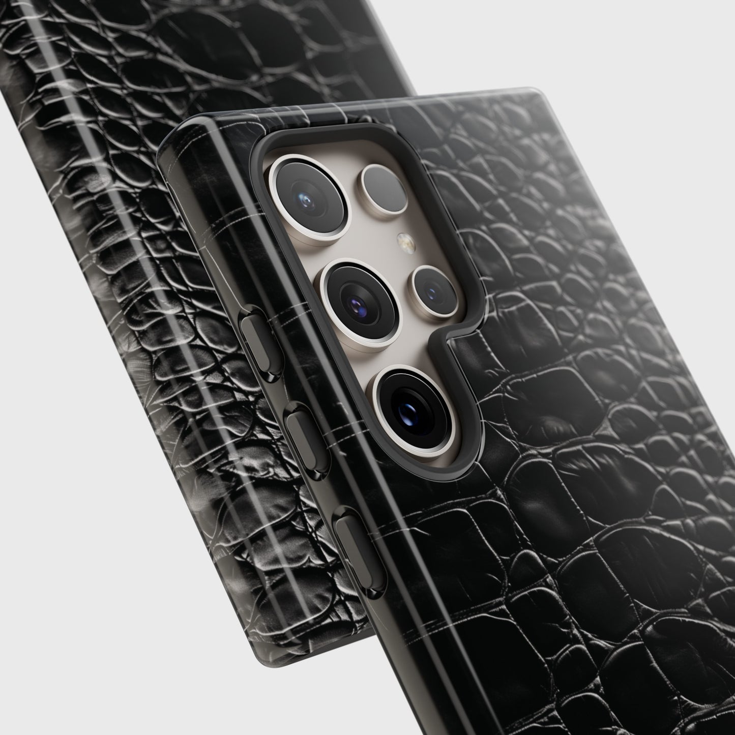 Crocodile Skin Texture Print Samsung Phone Case