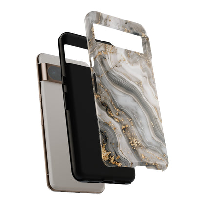 Luxury Grey Marble Design Google Pixel Phone Case