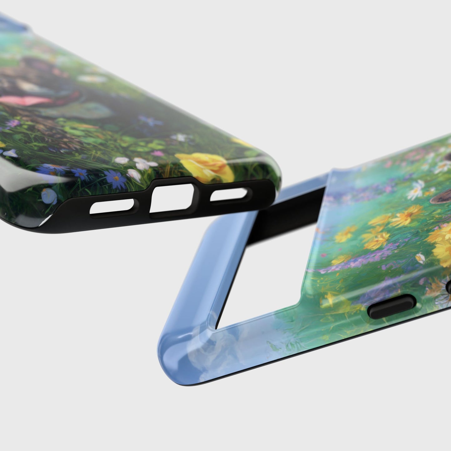 Blissful Frenchie Design Phone Case for Google Pixel