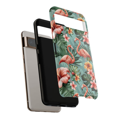 Tropical Flamingo Design Phone Case for Google Pixel