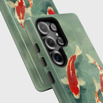 Zen Koi Design Phone Case for Galaxy S series Phones