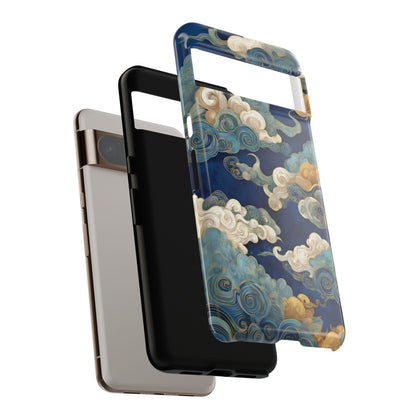 The Twilight Gradient – Celestial Cloud Design Phone Case for Google Pixel